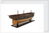 Ship of 60 guns, starboard stern quarter by unknown