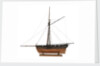 Cutter, port broadside by unknown