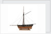 Cutter, port broadside by unknown