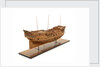 Ship of 50 guns, starboard stern quarter by unknown