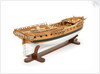 Ship of 38 guns, starboard stern quarter by G.W. French