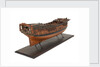Ship of 60 guns, starboard stern quarter by unknown