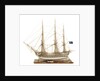 Ship of 100 guns, port broadside by Unknown