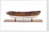 Sixth-rate sloop, port broadside by unknown