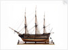 Ship of 110 guns, port broadside by unknown