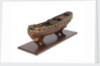 Model of a warship, sixth rate; 20-24 guns; royal/ceremonial vessel by unknown