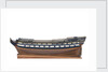 'Centurion', port broadside by unknown