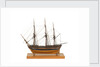 Frigate of 50 guns, port broadside by unknown