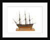 Frigate of 50 guns, port broadside by unknown