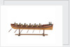 Admiral's barge, port broadside by unknown