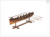 Admiral's barge, starboard stern quarter by unknown