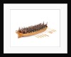 Model of a troopboat by unknown