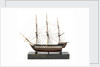 Two-decker, port broadside by unknown