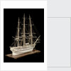 French frigate, starboard stern quarter by unknown