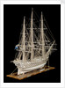 Ship of 100 guns, starboard stern quarter by unknown