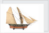 Brigantine, starboard broadside by unknown