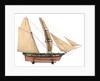 Brigantine, starboard broadside by unknown