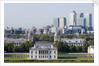 View of Queen's House and Isle of Dogs from Greenwich Park by National Maritime Museum