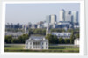 View of Queen's House and Isle of Dogs from Greenwich Park by National Maritime Museum