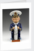 Toby jug modelled as a seated figure of Admiral David, Earl Beatty (1871-1936) by Francis Carruthers Gould