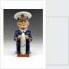 Toby jug modelled as a seated figure of Admiral David, Earl Beatty (1871-1936) by Francis Carruthers Gould