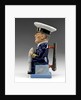 Toby jug modelled as a seated figure of Admiral David, Earl Beatty (1871-1936) by Francis Carruthers Gould