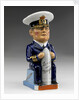 Toby jug modelled as a seated figure of Admiral David, Earl Beatty (1871-1936) by Francis Carruthers Gould