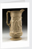 Buff-coloured jug by Sandford Pottery