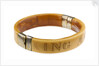 King Aqua Bracelet - View Showing Engraving 'King' by unknown