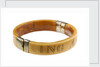 King Aqua Bracelet - View Showing Engraving 'King' by unknown