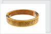 King Aqua Bracelet - View Showing Engraving 'Prince' by unknown