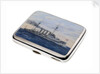 Cigarette case commemorating HMS 'Warrior' (launched 1905) by George Unite & Sons
