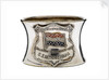 Silver-plated napkin ring, a souvenir of SS 'Minnehaha' by unknown