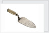 Ceremonial trowel used at the completion of Somerset Dock, Malta, 1871 by unknown