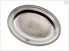 Electroplated dish from the wreck of RMS 'Niagara', salvaged in 1941 by Walker & Hall