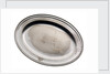 Electroplated dish from the wreck of RMS 'Niagara', salvaged in 1941 by Walker & Hall