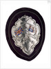 Arm badge (brassard) won at the Eastern Thames Regatta 1902, attached to sleeve of prize coat by D.G.C.
