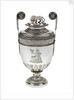 Lloyd's Patriotic Fund vase presented in memory of John Cooke, (1763-1805), Captain of HMS 'Bellerophon' who died at the Battle of Trafalgar, 1805 by Benjamin Smith