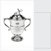 Two-handled silver cup by F.S.J.H.