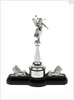 Statuette presented by HMS 'Lion' to HMS 'Indomitable' by S.S. & W Ltd.