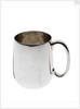 Silver-plated tankard commemorating HMS 'Tiger' by unknown