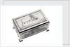 Silver cigarette box, commemorating the Battleship HMS 'King George V' (1911), given to King George V (1865-1936) by his mother Queen Alexandra (1844-1925) by Peter Carl Faberge