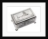 Silver cigarette box, commemorating the Battleship HMS 'King George V' (1911), given to King George V (1865-1936) by his mother Queen Alexandra (1844-1925) by Peter Carl Faberge