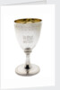 Silver goblet engraved with the arms of Vice-Admiral Lord Nelson (1758-1805) by Abraham Barrier