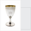 Silver goblet engraved with the arms of Vice-Admiral Lord Nelson (1758-1805) by Abraham Barrier