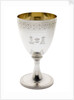 Silver goblet engraved with the arms of Vice-Admiral Lord Nelson (1758-1805) by Abraham Barrier