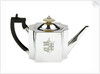 Silver teapot presented to Captain Nicholas Tomlinson (d.1847) for the capture of privateers in 1796 by Robert Salmon