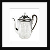 Silver coffee pot presented to the naval physician Dr Thomas Trotter (1760-1832) by Henry Chawner