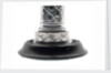 One of a pair of matching Sheffield plate candlesticks commemorating the victories of Admirals Richard Howe, John Jervis, Adam Duncan and Horatio Nelson by unknown