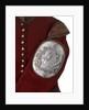 Arm badge (brassard) awarded as a prize in the Royal Regatta, 1865, and attached to the sleeve of prize coat by I.S.